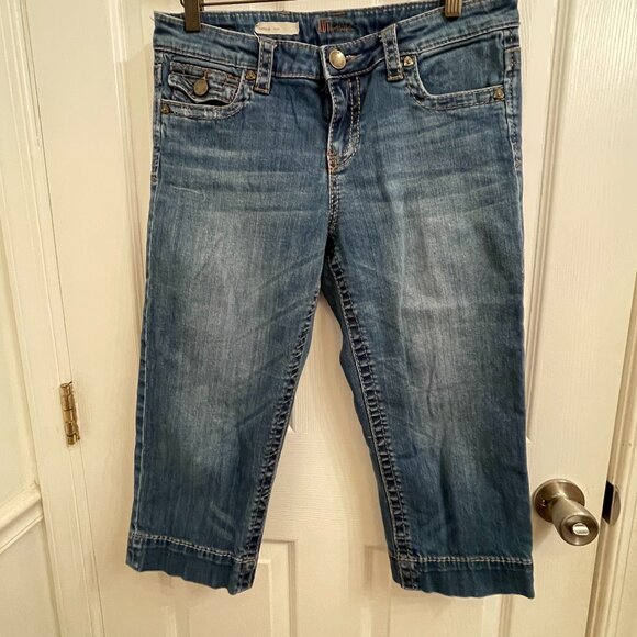 Kut From The Kloth Natalie Crop Denim Jeans size 6 - Picture 1 of 6